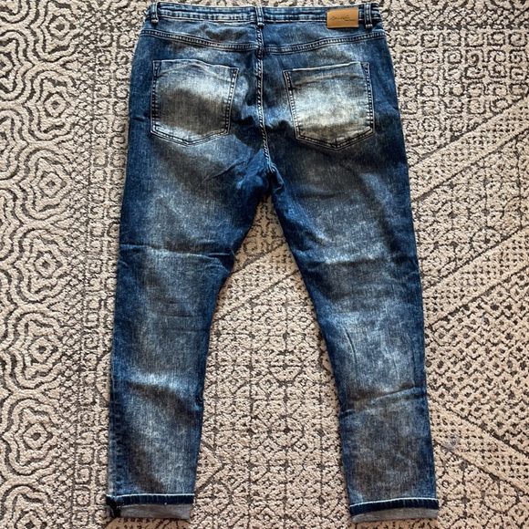 Boyfriend acid wash jeans - Picture 4 of 5